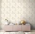 Non-woven wallpaper flowers sketch cream brown 39427-1 7