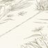 Vliestapete Blumen Floral Skizze Weiß Grün 39427-3 Detail 3