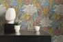 Vliestapete Dschungel Blumen Grün Rot Blau 39428-1 Büro 5