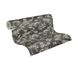 Non-woven wallpaper branches leaves black white 39430-2 4