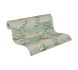 Non-woven wallpaper flowers turquoise green white 39432-2 4