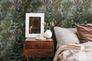Non-woven wallpaper tropics jungle green purple 39433-1 1