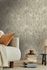 Non-woven wallpaper leaves green cream purple 39434-3 8