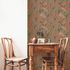 Non-woven wallpaper jungle leaves orange green 39436-2 7