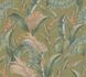 Vliestapete Dschungel Blätter Grün Beige 39436-3 2
