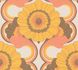 Vliestapete Blumen Damast Retro Braun Gelb 39530-4 2