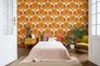 Vliestapete Blumen Damast Retro Braun Gelb 39530-4 Schlafzimmer 7