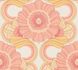 Non woven wallpaper flowers retro yellow pink 39530-5 2
