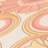 Non woven wallpaper flowers retro yellow pink 39530-5 3