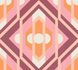Non woven wallpaper diamonds geometric orange pink 39531-1 2
