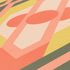 Non woven wallpaper diamonds geometric yellow pink 39531-3 3