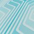 Vliestapete Raute Linien Grafik Türkis Weiß 39532-1 Detail 3