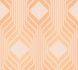 Vliestapete Raute Linien Grafik Beige Orange 39532-3 2