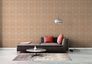 Vliestapete Raute Linien Grafik Beige Orange 39532-3 Wohnzimmer 6