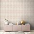 Non woven wallpaper lines Graphics Beige Weiß 39532-4 1