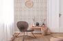 Non woven wallpaper lines Graphics Beige Weiß 39532-4 6