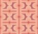 Vliestapete Retro Kacheloptik Rot Apricot Creme 39533-2 2