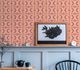 Vliestapete Retro Kacheloptik Rot Apricot Creme 39533-2 Esszimmer 6