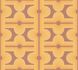 Non woven wallpaper tiles optics brown orange 39533-4 2