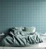 Vliestapete Geometrisch Rauten Oval Türkis Weiß 39534-2 Schlafzimmer 6