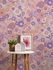 Non woven wallpaper floral pattern purple pink 39535-1 5