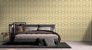 Vliestapete Ovale Blockstreifen Grün Creme 39536-1 Schlafzimmer 6