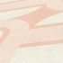 Non woven wallpaper oval block strips pink cream 39536-5 3