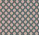 Non woven wallpaper lines graphic blue orange 39537-1 2