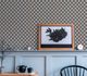 Non woven wallpaper lines graphic blue orange 39537-1 1