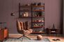 Non woven wallpaper lines graphic orange purple 39537-2 7