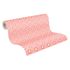 Vliestapete Kreise Linien Grafik Rosa Orange 39537-3 Rolle 4