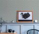 Non woven wallpaper feathers orange turquoise 39538-3 5