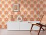 Vliestapete Blumen Wellen Retro Braun Beige 39539-3 Wohnzimmer 1