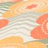 Vliestapete Blumen Wellen Retro Apricot Grün 39539-4 Detail 3