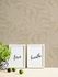 Vliestapete Floral Beige Weiß Gold Metallic 39501-4 Raum 4