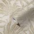 Vliestapete Floral Creme Gold Silber Metallic 39501-5 Detail 5