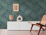 Vliestapete Floral Petrol Grün Gold Metallic 39501-6 Wohnzimmer 3