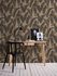 Vliestapete Dschungel Beige Schwarz Gold Metallic 39502-4 Büro 4