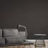 Vliestapete Struktur Einfarbig Schwarz Metallic 39503-1 Wohnzimmer 1