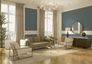 Vliestapete Struktur Einfarbig Grün Blau 39503-9 Wohnzimmer 3