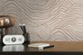 Vliestapete Wellenmuster Beige Grau Gold Metallic 39507-1 Büro 5
