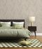 Vliestapete Shabby Putzoptik Weiß Silber Metallic 3951-60 Schlafzimmer 1
