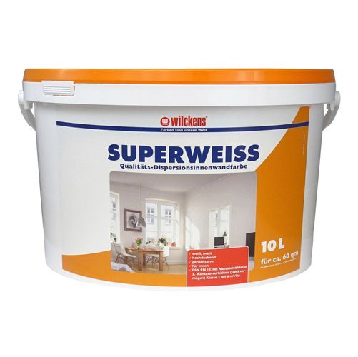 Wilckens Superweiß Wandfarbe Dispersion hochdeckend 10 l
