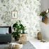Non-woven wallpaper bamboo look white green 10388-07 1