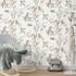 Non-woven wallpaper bamboo look cream brown grey 10388-11 1