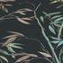 Non-woven wallpaper bamboo look black green brown 10388-15 4