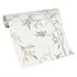 Non-woven wallpaper bamboo look white grey beige 10388-38 5