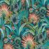 Non-woven wallpaper jungle petrol turquoise orange 10390-19 3
