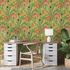 Non-woven wallpaper jungle yellow green red 10390-20 2