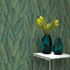 Non-woven wallpaper leaves exotic jungle green 10391-07 2
